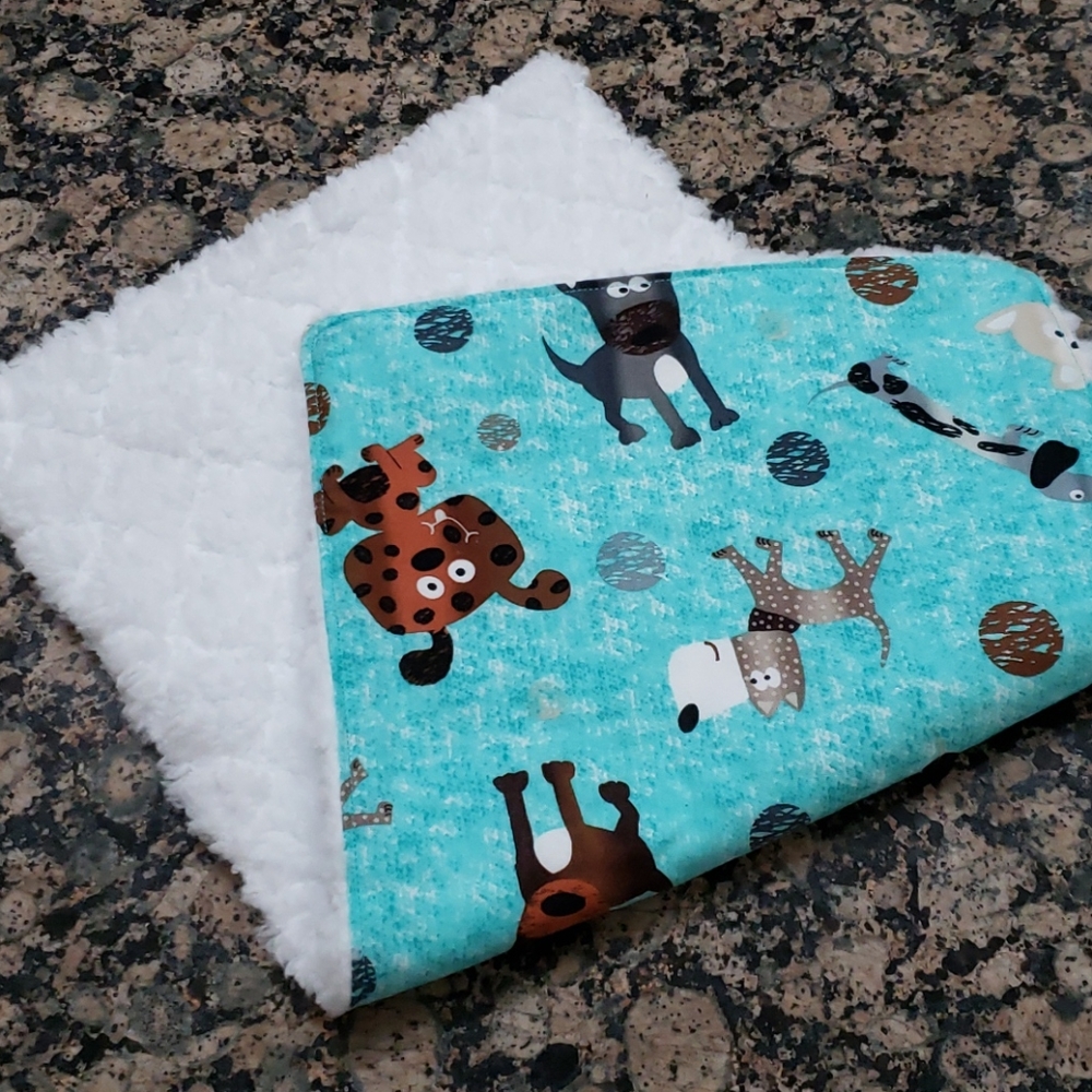 Burp cloth or lovey blanket